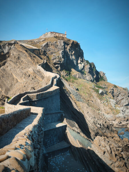 San Juan de Gaztelugatxe stairs
