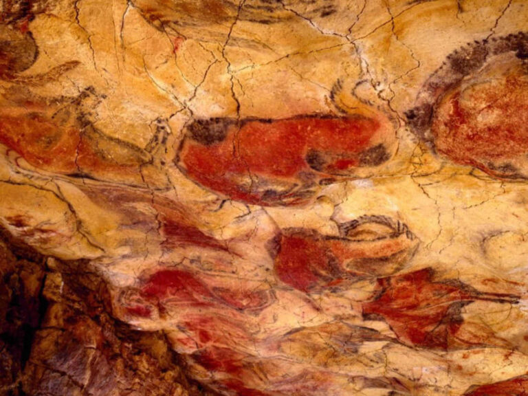Altamira Cave bison painting